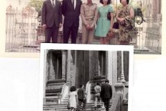 タイの王宮へ　1959年来日したトサポン氏と